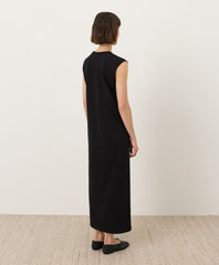 Soft-Slub Essential Easy Muscle Tee Maxi Dress