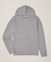 Brushed Fleece Zip Hoodie