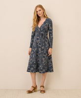 Fit & Flare Wrap Dress