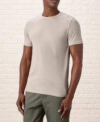 Luxe Essential Slim Fit Crewneck Tee