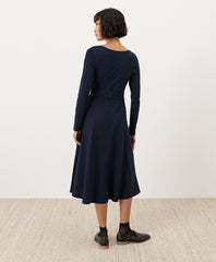 Fit & Flare Wrap Dress