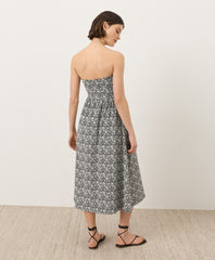Fit & Flare Strapless Dress