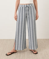 Coastal Double Gauze Split Hem Pant