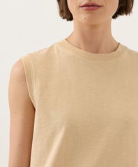 Soft-Slub Essential Easy Muscle Tee Dress