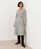 Fit & Flare Wrap Dress