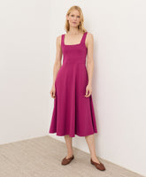 Fit & Flare Square Neck Dress