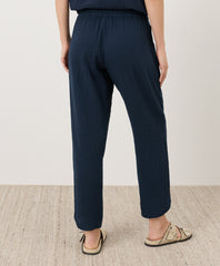 Coastal Double Gauze Tapered Pull-On Pant
