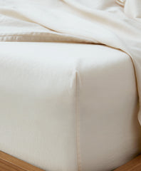 Organic Room Service Sateen Fitted Sheet