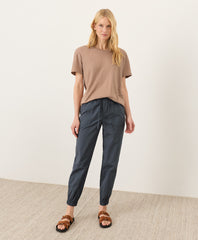 Stretch Poplin Jogger
