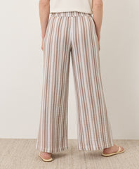 Coastal Double Gauze Split Hem Pant