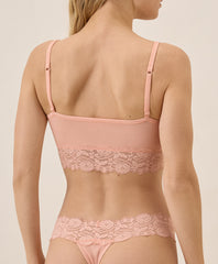 Lace Waist Thong 3-Pack