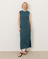 Soft-Slub Essential Easy Muscle Tee Maxi Dress