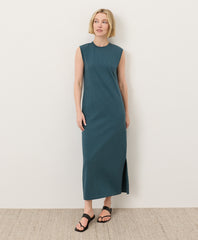 Soft-Slub Essential Easy Muscle Tee Maxi Dress