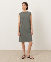 Soft-Slub Essential Easy Muscle Tee Dress
