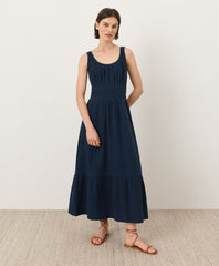 Coastal Double Gauze Cami Dress