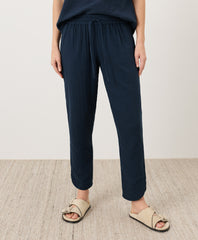 Coastal Double Gauze Tapered Pull-On Pant