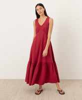 Coastal Double Gauze Beach To Brunch Maxi Dress
