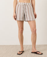 Coastal Double Gauze Curved Hem Short
