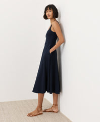 Fit & Flare Square Neck Dress