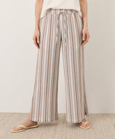 Coastal Double Gauze Split Hem Pant