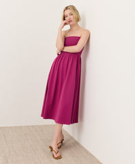 Fit & Flare Strapless Dress