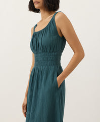 Coastal Double Gauze Cami Dress