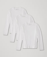 Cool Stretch Long Sleeve Crew Undershirt 3-Pack