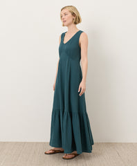 Coastal Double Gauze Beach To Brunch Maxi Dress