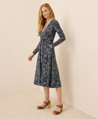 Fit & Flare Wrap Dress
