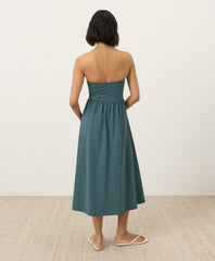 Fit & Flare Strapless Dress