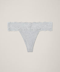 Lace Waist Thong