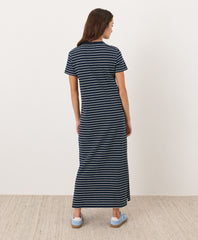 Soft-Slub Essential Easy Tee Maxi Dress