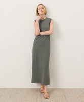 Soft-Slub Essential Easy Muscle Tee Maxi Dress