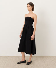 Fit & Flare Strapless Dress