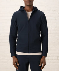 Brushed Fleece Zip Hoodie