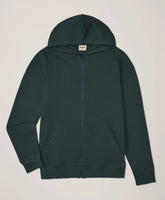 Brushed Fleece Zip Hoodie
