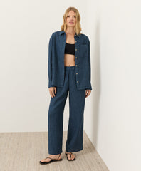 Linen Easy Trouser Pant