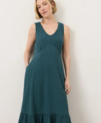 Coastal Double Gauze Beach To Brunch Maxi Dress