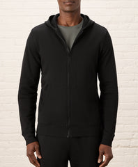 Brushed Fleece Zip Hoodie