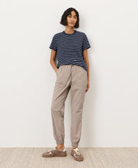 Stretch Poplin Jogger