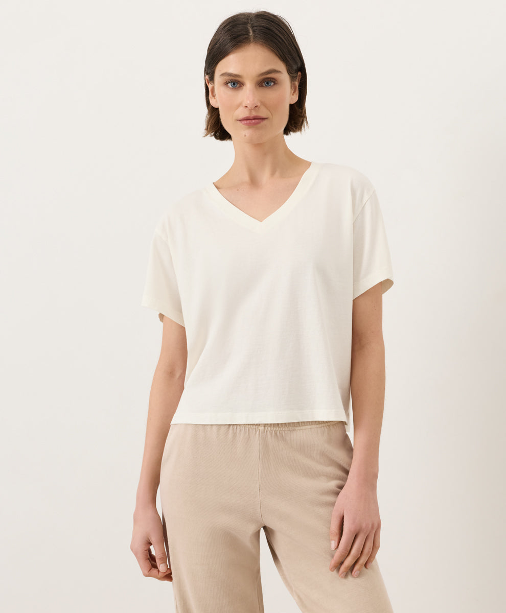 Vintage Jersey V-Neck Tee