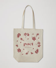 Pact Floral Canvas Tote