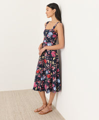 Fit & Flare Square Neck Dress