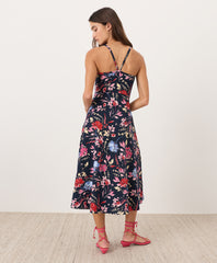Fit & Flare Midi Dress