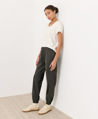 Stretch Poplin Jogger
