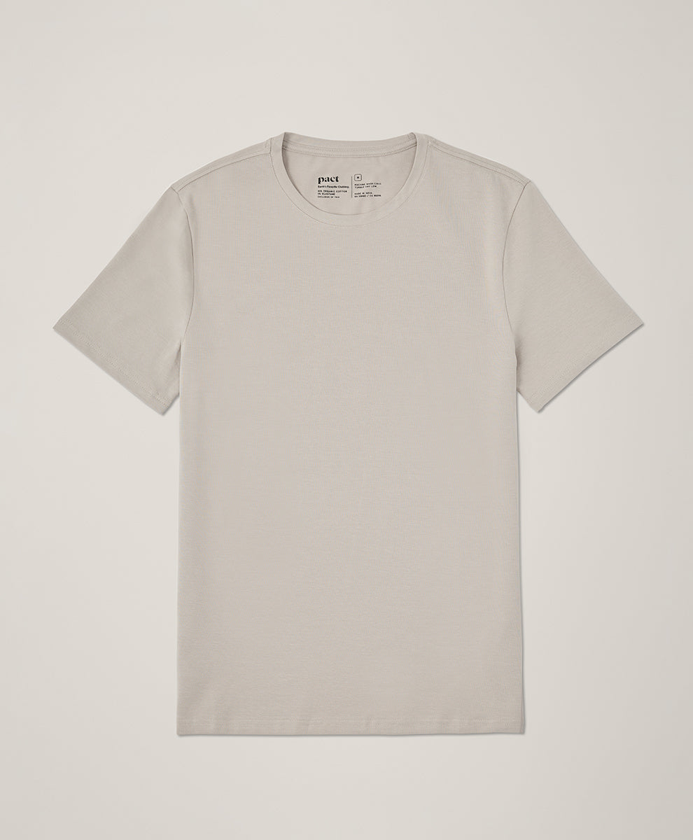 Luxe Essential Slim Fit Crewneck Tee