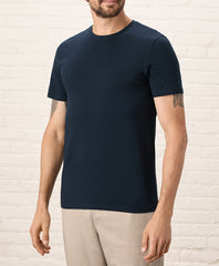 Luxe Essential Slim Fit Crewneck Tee