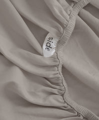 Organic Room Service Sateen Fitted Sheet