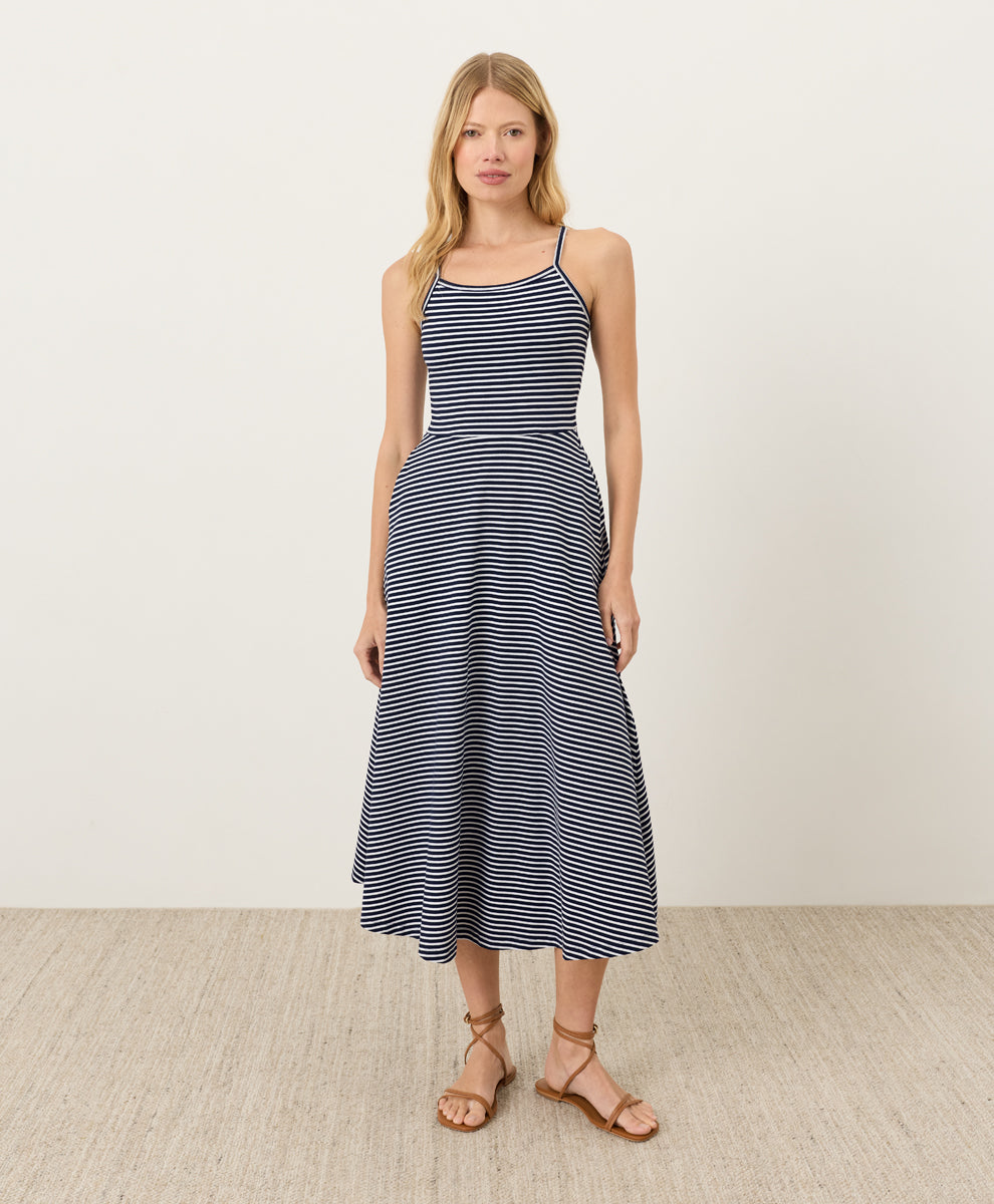 Fit & Flare Midi Dress