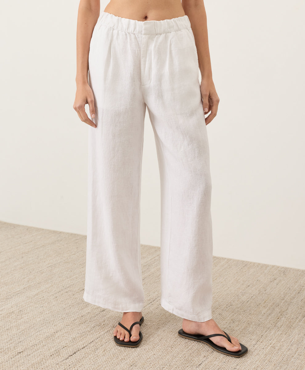 Linen Easy Trouser Pant